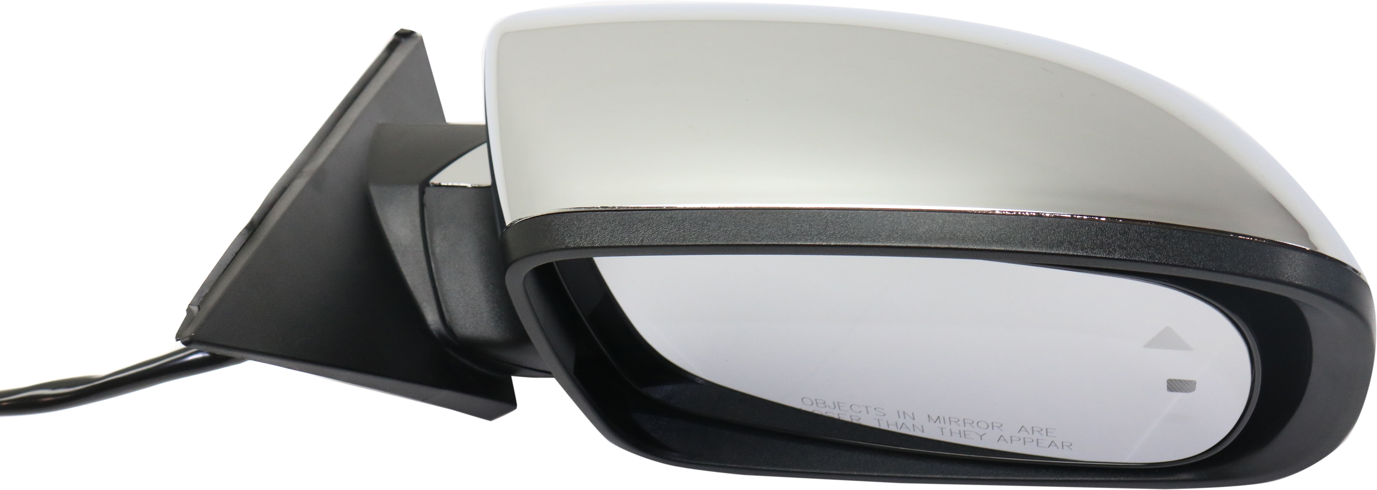 Mirror Compatible With 2011-2018 Chrysler 300 Right Passenger Side Heated W/ Blind Spot Detection In Glass In-Housing Signal Light Chrome Kool-Vue