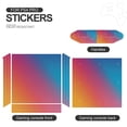 thumbnail image 3 of Red Blue Gradient PS4/PS4 Pro/PS4 Slim Skin Sticker For Console And Controller Skins, 3 of 6