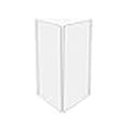 thumbnail image 3 of 10 Pack Sign Holder 5 x 7 Inch Fliers 3 Panel Countertop Multi View Advertisement Menu Flyer Frame Table Tent Office Space Saver Clear Acrylic Display by Marketing Holders, 3 of 4