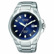Citizen Men's Eco Drive Titanium Sapphire Blue Dial Watch BM7170-53L