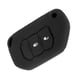 thumbnail image 1 of Funda para llave, 2 botones, silicona negra, funda de silicona para llave de coche, funda para llave de coche de primera línea, 1 of 9