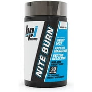 BPI Sports Nite Burn Nighttime Weight Management Formula, 30 Count