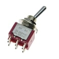 thumbnail image 4 of SALECOM 3X DPDT 6 Pin 2 Position ON ON Guitar Mini Toggle Switch Car/Boat Switches, 4 of 4