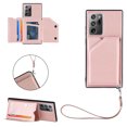 thumbnail image 2 of Wallet Case for Samsung Galaxy Note 20 Ultra(6.9 Inch) with Stand Card Slots Magnetic Closure Wrist Strap Cover, Slim Fit Skin Friendly Shockproof Drop Resistant Back Flip Folio Phone Case,Rosegold, 2 of 11