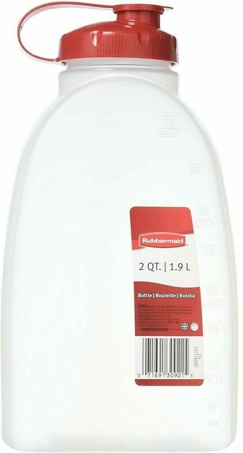 Cruche à Eau Rubbermaid Vintage 1/2 Gallon – Bleu Foncé – Modèle 1502 – Fabriquée USA