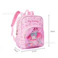 thumbnail image 3 of Sanrio My Melody-mochila Kawaii Hello Kitty para niños, morral escolar transparente de piel sintética con dibujos animados, Cinnamoroll Kuromi, 2023, 3 of 3