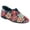 Blue/Red/Yellow, variant on Lunar Womens Hippy Flower Slippers