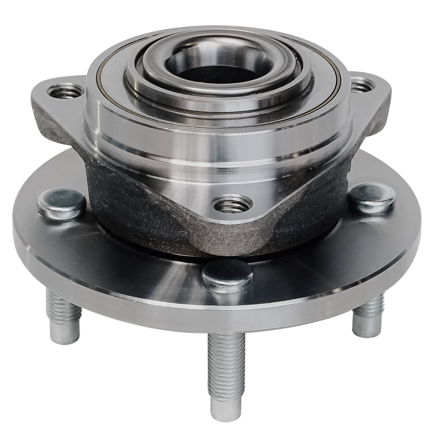 Detroit Axle - Front Wheel Bearing Hubs for 2005-2010 Chevrolet Cobalt, Saturn Ion Pontiac Pursuit G5, Replacement 2006 2007 2008 2009 Wheel Bearing and Hubs Assembly Set [4 Lugs Non-ABS]