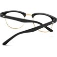 thumbnail image 2 of Blue Light Blocking Glasses Computer Gaming Glasses Semi Rimless Frame Anti Fatigue Glasses for Men Women, 2 of 5