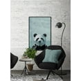 thumbnail image 6 of Marmont Hill What up Panda Floater Framed Canvas Wall Art, 6 of 6