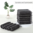 thumbnail image 4 of Luxury Washcloths Towel Set 10 Pack Baby Wash Cloth for Bathroom-Hotel-Spa-Kitchen Multi-Purpose Fingertip Towels & Face Cloths, 4 of 7