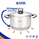 thumbnail image 3 of Batería de Cocina Flavor Kitchen Profesional 26 Piezas Acero Inoxidable, 3 of 13