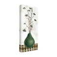 thumbnail image 2 of Silvia Vassileva 'Zen Panel I on White' Canvas Art, 2 of 3