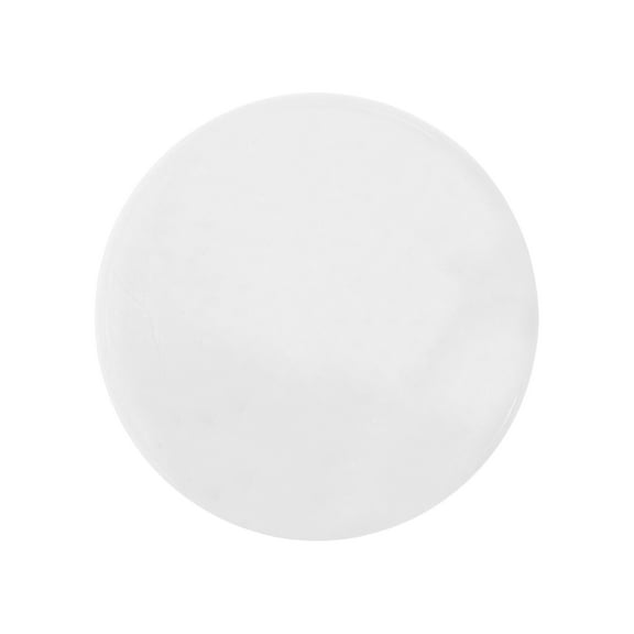 Unique Bargains 1 Pc Portable Circular Makeup Mirror for Vacation Travel White Plastic Glass