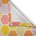 thumbnail image 3 of Ambesonne Geometric Kitchen Curtains, Hexagon Retro Pattern, 55"x39", Multicolor, 3 of 3