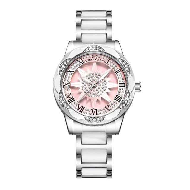 Binbond Reloj de Pulsera Casual de Cuarzo para Mujer con Eslabones de Acero Inoxidable, Multicolor