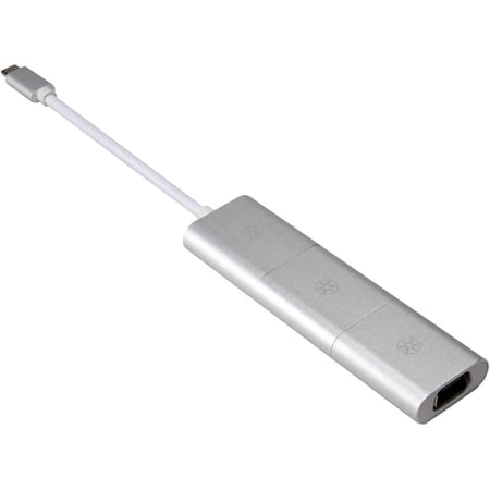 Silverstone RL-EP11S High-quality USB 3.1 Type-C to MiniDP HDMI 4Kx2K VGA video combination adapter(Thunderbolt 3 Compatible) - image 11