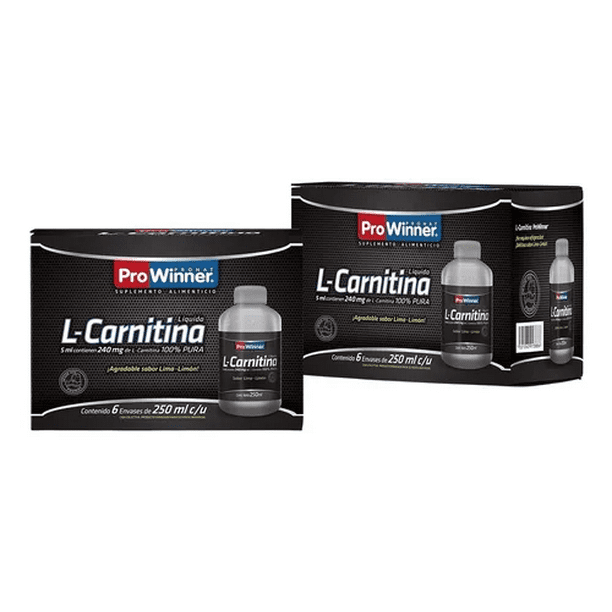 Suplemento Six Pack L-Carnitina Lquido Sabor Lima-Limn (250 ml c/u) ProWinner PW-1316 | Bodega Aurrera en lnea Suplemento Six Pack L-Carnitina Lquido Sabor Lima-Limn (250 ml c/u) ProWinner PW-1316 | Bodega Aurrera en lnea