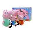 thumbnail image 2 of Juego de 4 piezas de Peppa Pig, juguetes de peluche de la familia George Pig, muñecos de peluche, decoración para fiestas navideñas, juguetes para niños, regalos de Navidad, 2 of 5