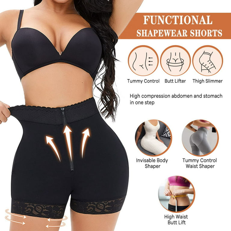 High Waist Tummy Control Butt Lift Shorts With Compression And Hip
