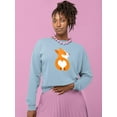 thumbnail image 2 of Welsh Corgi Puppy Bottom Sweatshirt Women -Image by Shutterstock, Female XX-Large, 2 of 4