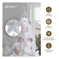 thumbnail image 3 of Set Esferas y Adornos Navideños para Árbol de Navidad Esquimal, 25 Piezas (Cristal Plateado), 3 of 6
