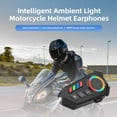 thumbnail image 3 of Altavoz Inalámbrico Para Casco, Batería De 800mAh IP68, A Prueba De Agua Y Polvo, Con Cancelación De Ruido, Altavoz Para Casco De Motocicleta Para Ciclismo Al Aire Libre, 3 of 7