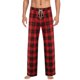 thumbnail image 1 of Ceisia Men's All-Season Brushed Warm Pants Gift - Casual Check Elastic Waist Drawstring Home Pocket Long Pants, 1 of 4
