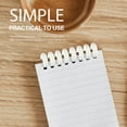 thumbnail image 4 of 22Pcs Notebooks Binder Disc Binder Buckles Plastic Binding Disc Loose-leaf Binder Discs, 4 of 7