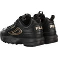 thumbnail image 4 of Fila Womens Disruptor II Leather Low Top Lace Up Fashion Sneakers, 4 of 5