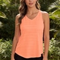 thumbnail image 5 of AnuYalue Open Back Workout Top for Women Sleeveless Racerback Split Back Gym Yoga Tank Top Loose Athletic Shirt for Running, 5 of 8
