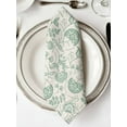 thumbnail image 2 of nqOlkjepod Green Spring Floral Cloth Napkins Set of 8 Reusable Dinner Napkins, Summer Botanical Vintage Farmhouse Cocktail Napkin Washable Table Napkins for Wedding/Holiday Party/Baby Shower 20"x20", 2 of 8