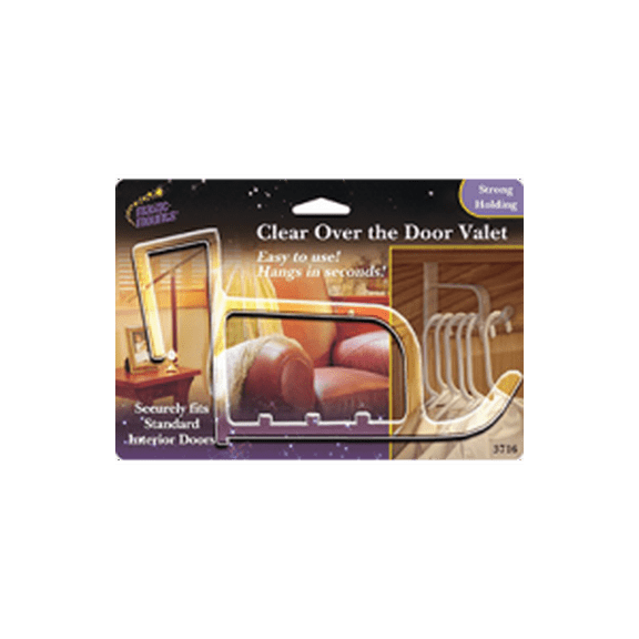 Over the Door Valet Clear