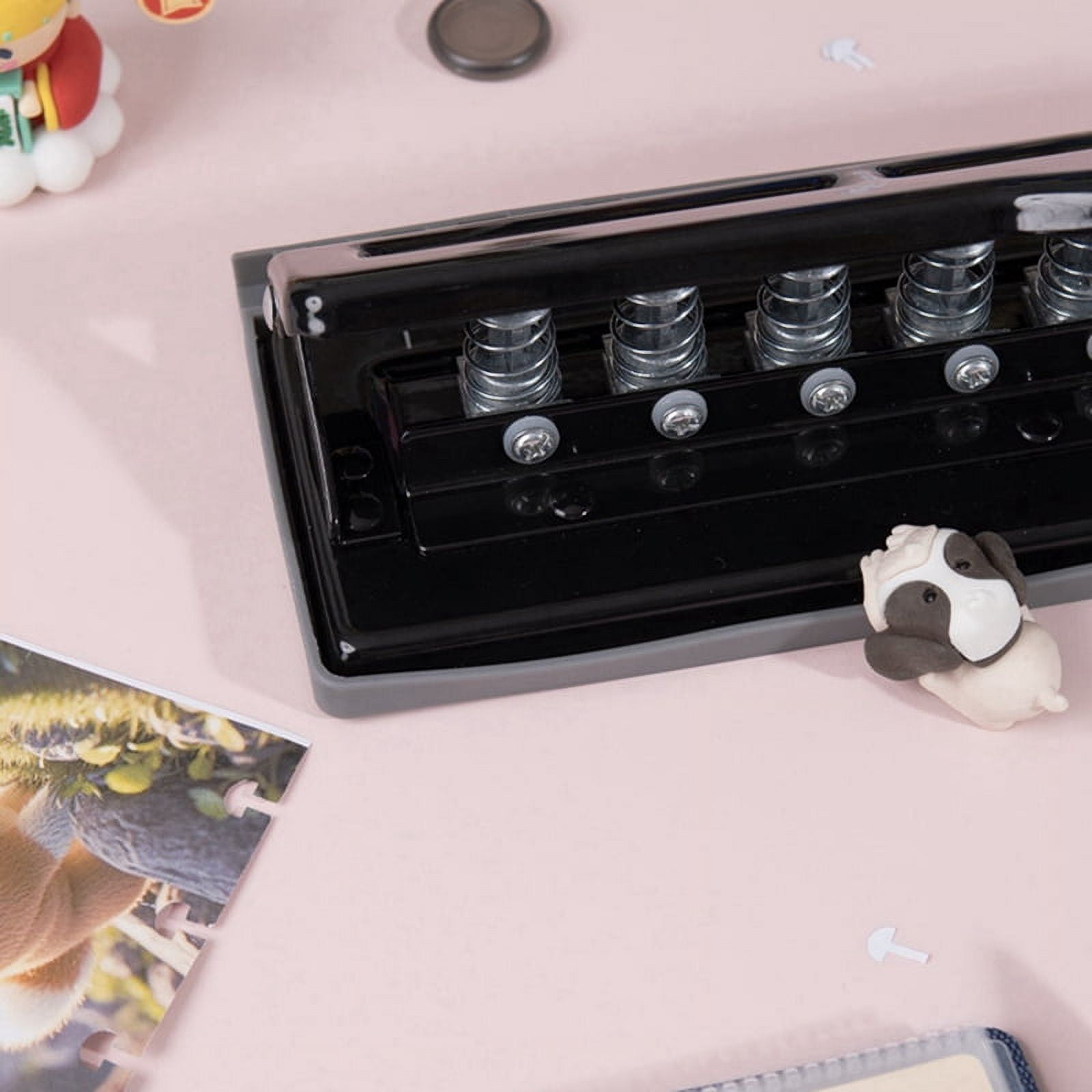 11 Hole Punch Ring Album Paper Cutter Adjustable Paper Punch A4 Puncher Scrapbooking DIY Tools 1470
