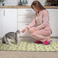 thumbnail image 4 of 2 Piece Lemons Rug Kitchen Rug Set, Decor Kitchen Rugs, Absorbent Non-Slip Washable Floor Mats, Home Indoor Runner Rugs 17"x47"+17"x30", 4 of 7