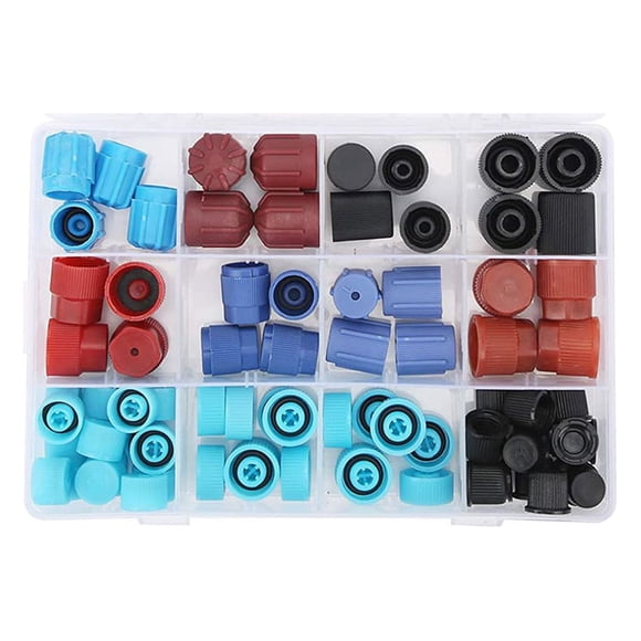 Scienceny 77 unids/caja Universal para aire acondicionado de coche, cubierta antipolvo, para vehículos, tapas laterales altas y bajas, piezas de Vehículos, repuestos y accesorios Mis