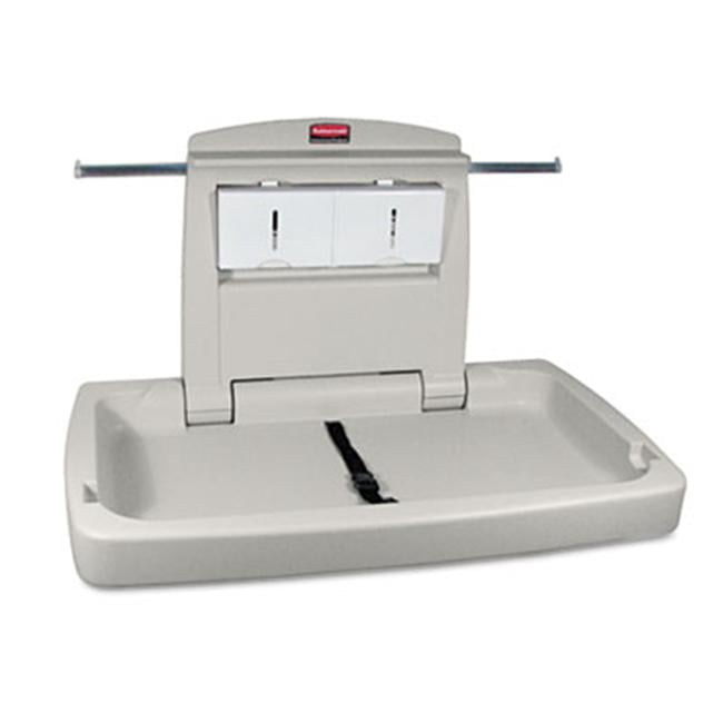 white changing station