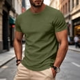 thumbnail image 5 of Dresfit Men's Shirts Crew Neck Short Sleeve Gym Shirts 2026 Summer Lightweight Workout T Shirts Quick Dry Big and Tall Muscle Fit Basic Tees 3XL, 5 of 5