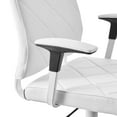 thumbnail image 6 of Modway Lattice Vinyl Office Chair in White, 6 of 10