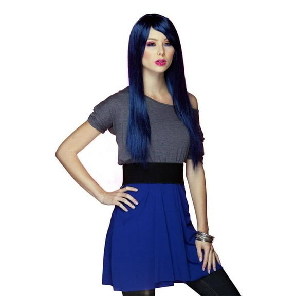 Elegante Womens Divine Midnite Blue Wig
