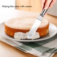 thumbnail image 4 of Ruiboury Stainless Steel Cake Spatula Metal Handle with Hole Cake Decorating Spatula Baking Tool 10", 4 of 9