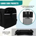 thumbnail image 5 of Top Tasta Transportín para perros y gatos, transportador para mascotas para gatos pequeños, medianos y grandes, transportador para perros con lados suaves, transportador para perros pequeños, portátil, 5 of 5