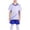 White, variant on Boys Girls Summer Outfits, Boys Athletic Shorts Set 2 Piece Activewear Clothing Set, Children's Gradient Basketball Suit Set Training Kit Sweat Absorbing Side Pockets Sports Suit 3 Years