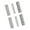 Silver, variant on Recessed Cabinet Door Pull Handle Flush Mount Drawer Handle Kitchen Cupboard Sliding Door Handles Furniture Hardware