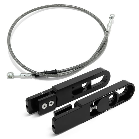 4.5"-9" Swingarm Extension   Brake Line For Suzuki GSX 1300 R GSX1300R Hayabusa 99-07