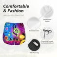 thumbnail image 6 of Lsque Geometry Dash Printed Women's Running Shorts with Liner Pockets,Elastic Quick Dry Workout Athletic Gym Yoga Shorts,Womens High Waist Shorts-Medium, 6 of 9