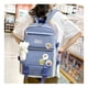 thumbnail image 3 of Mochila Fashion Campus High School de alta capacidad, 4 unidades, 3 of 5