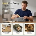 thumbnail image 6 of Travel Toothbrush Set, 2 in 1 Portable Travel Toothbrush with Cover and Toothpaste Case, 6 of 6