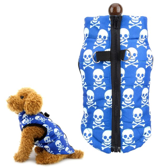 Perro invierno cálido algodón ropa para mascotas chaleco de algodón ropa para mascotas MFZFUKR m