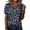 #0109-Multicolor, variant on Favoffer Women's Linen Button Down Tops V Neck Short Sleeve Loose Fit Casual Blouses Lightweight Shirts for Brunch Errands Beach Vacation Daily
